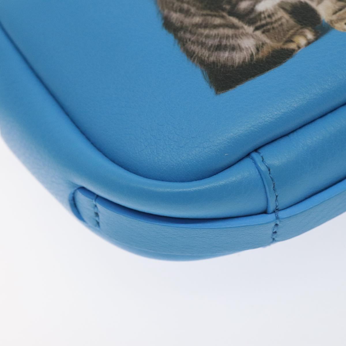 Balenciaga Everyday, Blue, Leather, shoulder