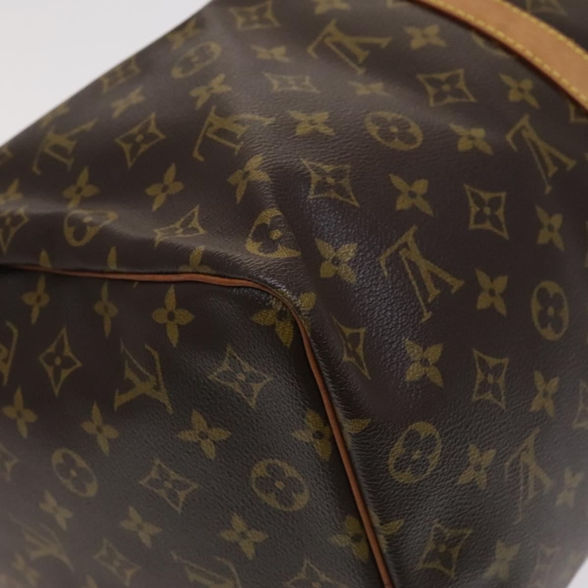Louis Vuitton Keepall 50, Brown, Canvas, travel