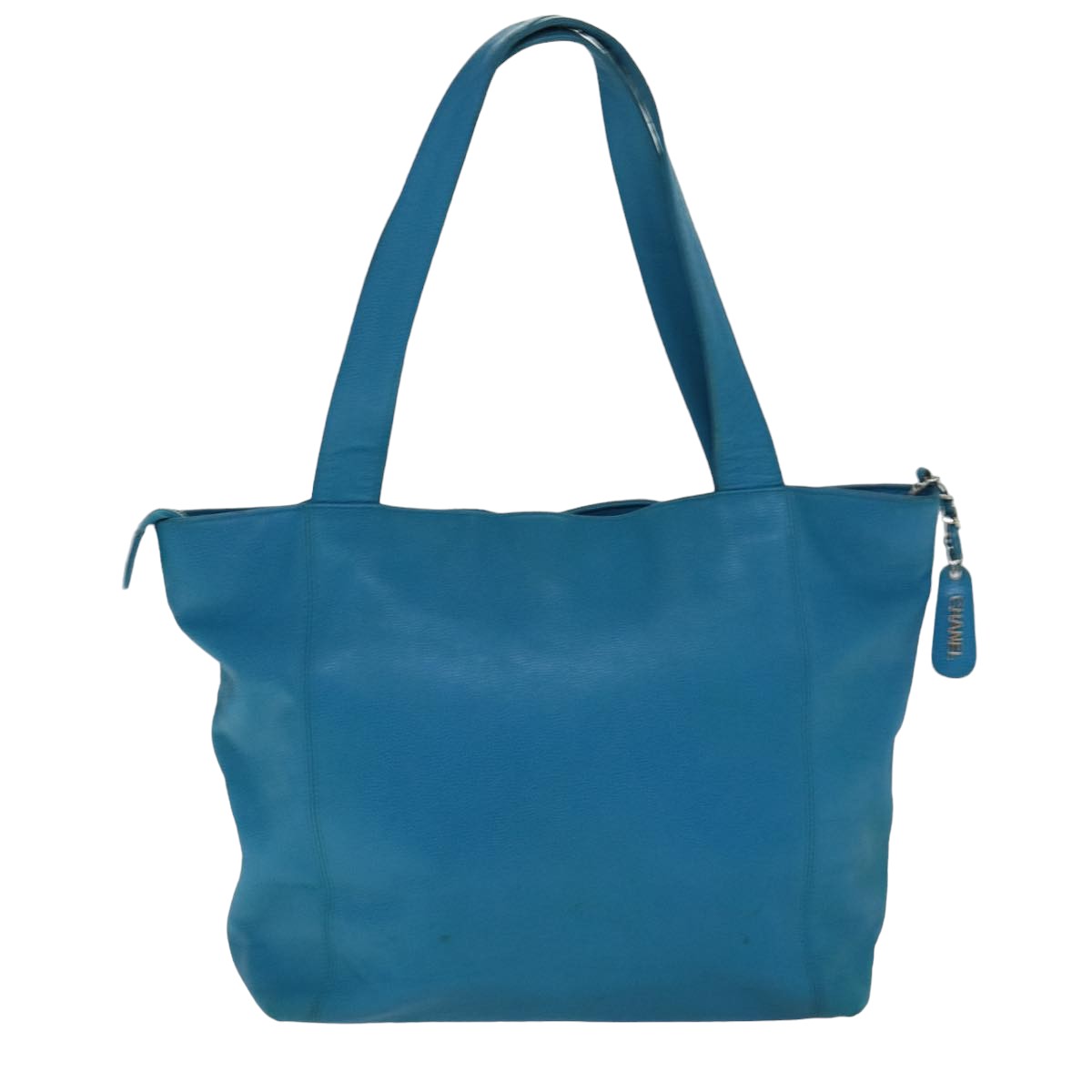 Chanel -, Blue, Leather, tote