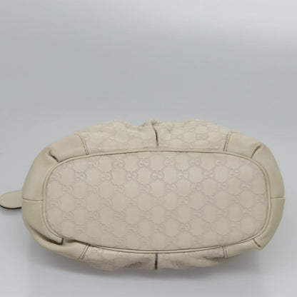 Gucci Sukey, White, Canvas, tote