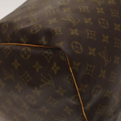 Louis Vuitton Keepall 60, Brown, Canvas, travel