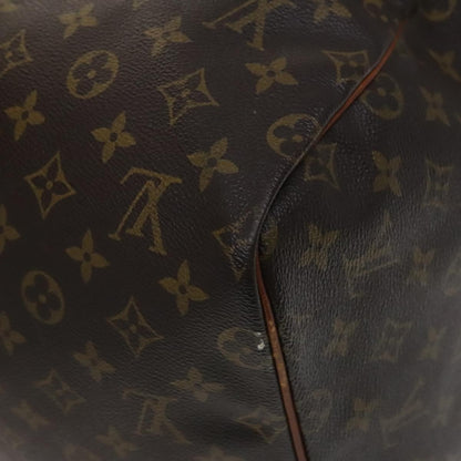 Louis Vuitton Keepall 50, Black, Canvas, travel