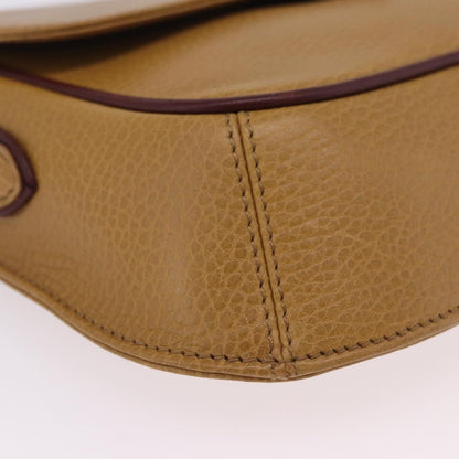 Cartier Must de Cartier Leather, Beige, Leather, Shoulder Bag