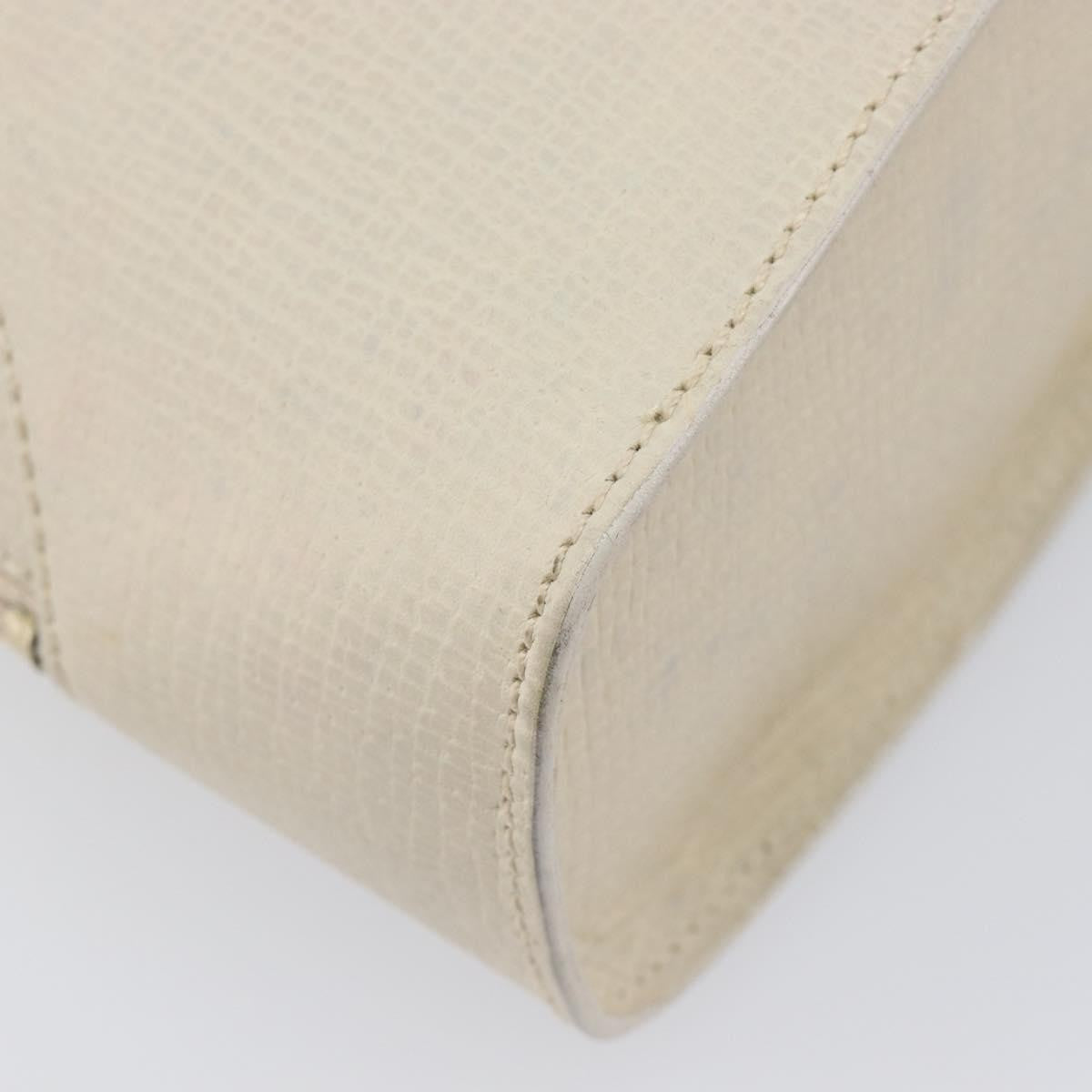 Loewe Tote Leather, White, Leather, Tote Bag