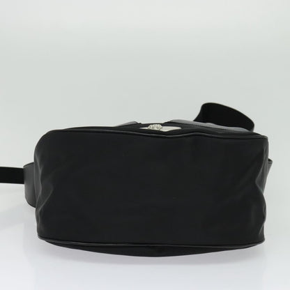 Versace Medusa Front Pocket Zip Messenger Leather, Black, Leather, Crossbody Bag