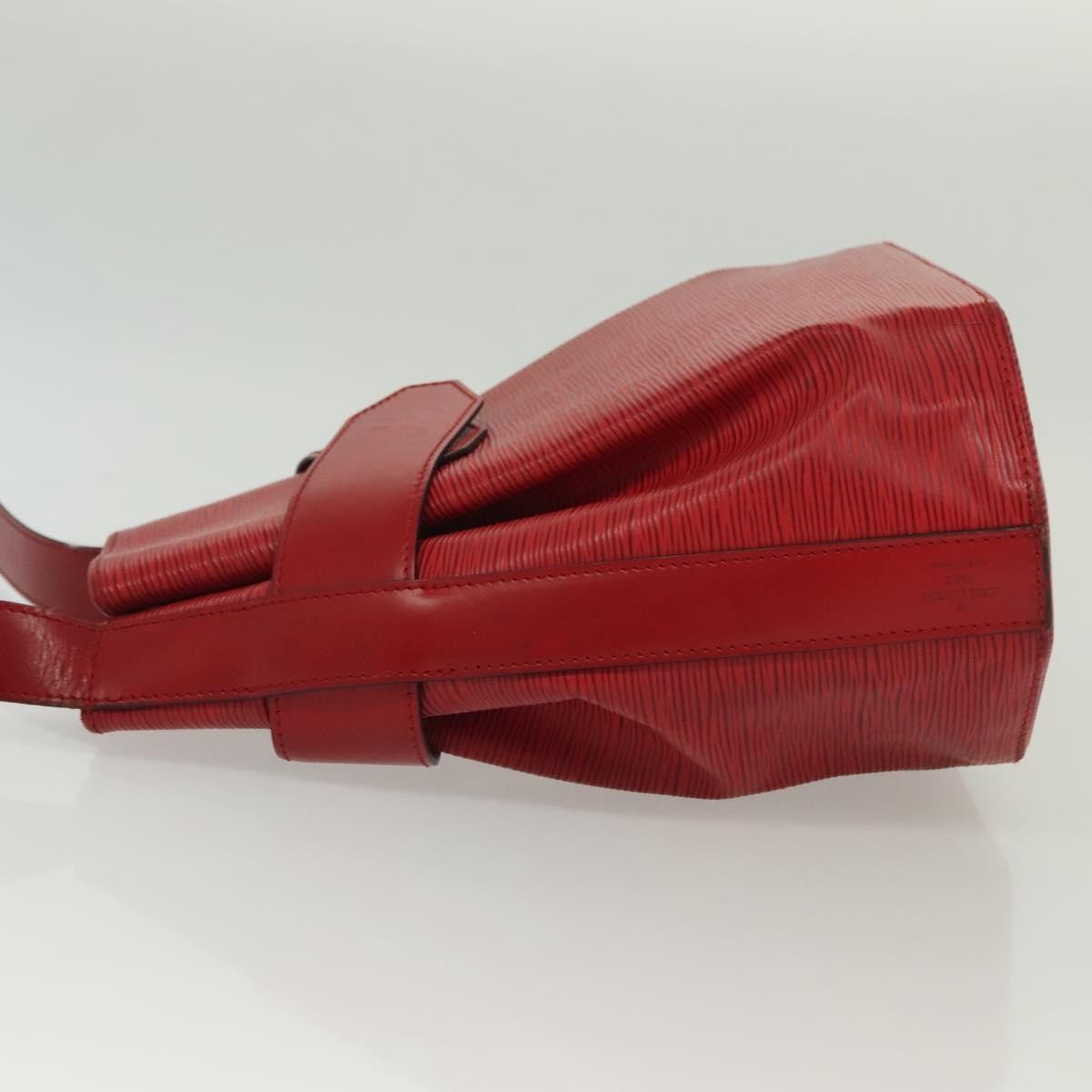 Louis Vuitton Vintage Sac d'Epaule Handbag Epi, Red, Leather, Shoulder Bag
