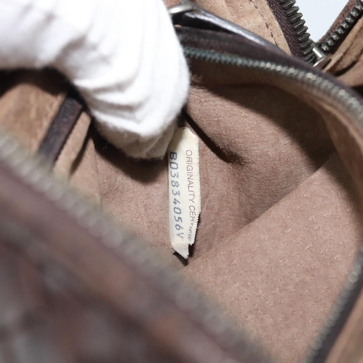 Bottega Veneta Nodini Intrecciato Nappa, Brown, Leather, Crossbody Bag