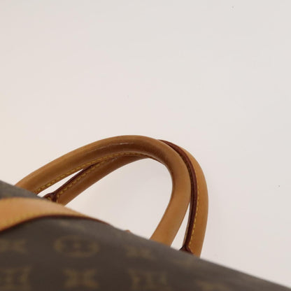Louis Vuitton Keepall 60, Brown, Canvas, travel