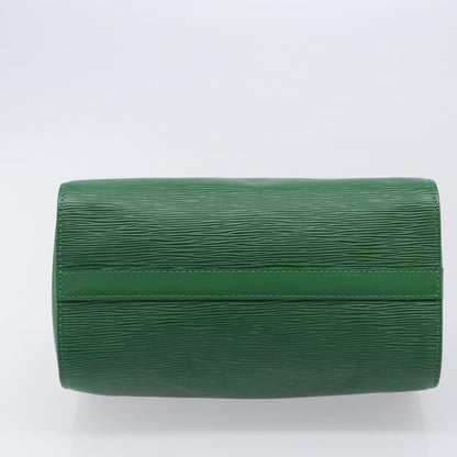 Louis Vuitton Speedy Epi Leather, Green, Leather, Handbag
