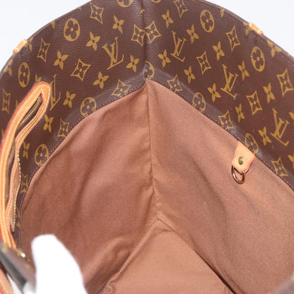 Louis Vuitton Shopping Sac Monogram Canvas, Brown, Canvas, Handbag