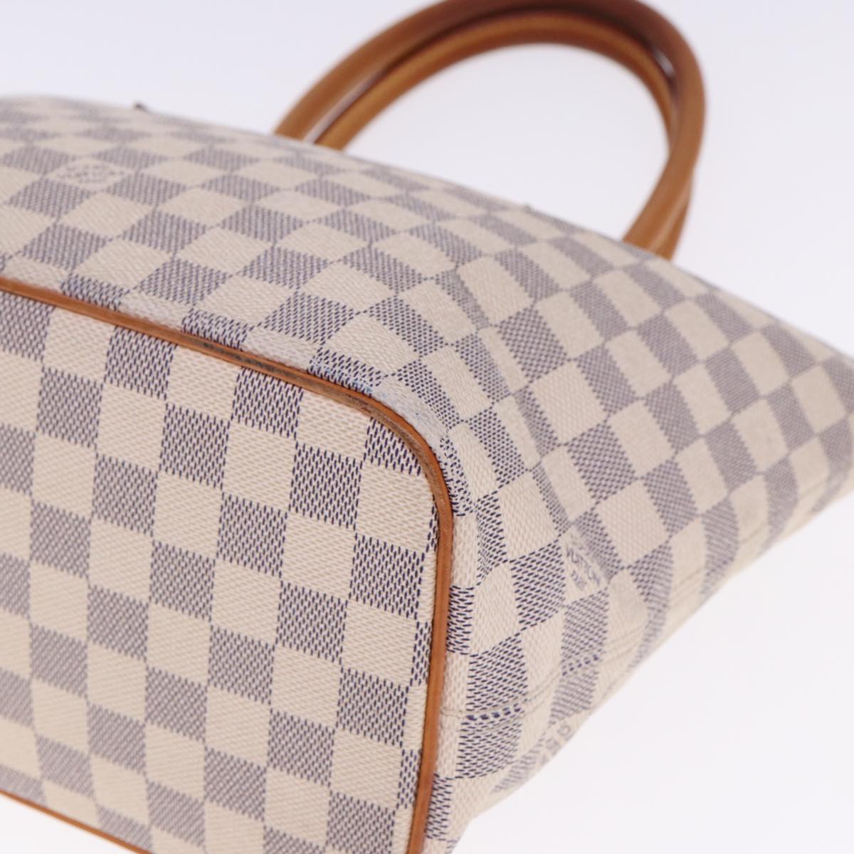 Louis Vuitton Saleya, White, Canvas, tote