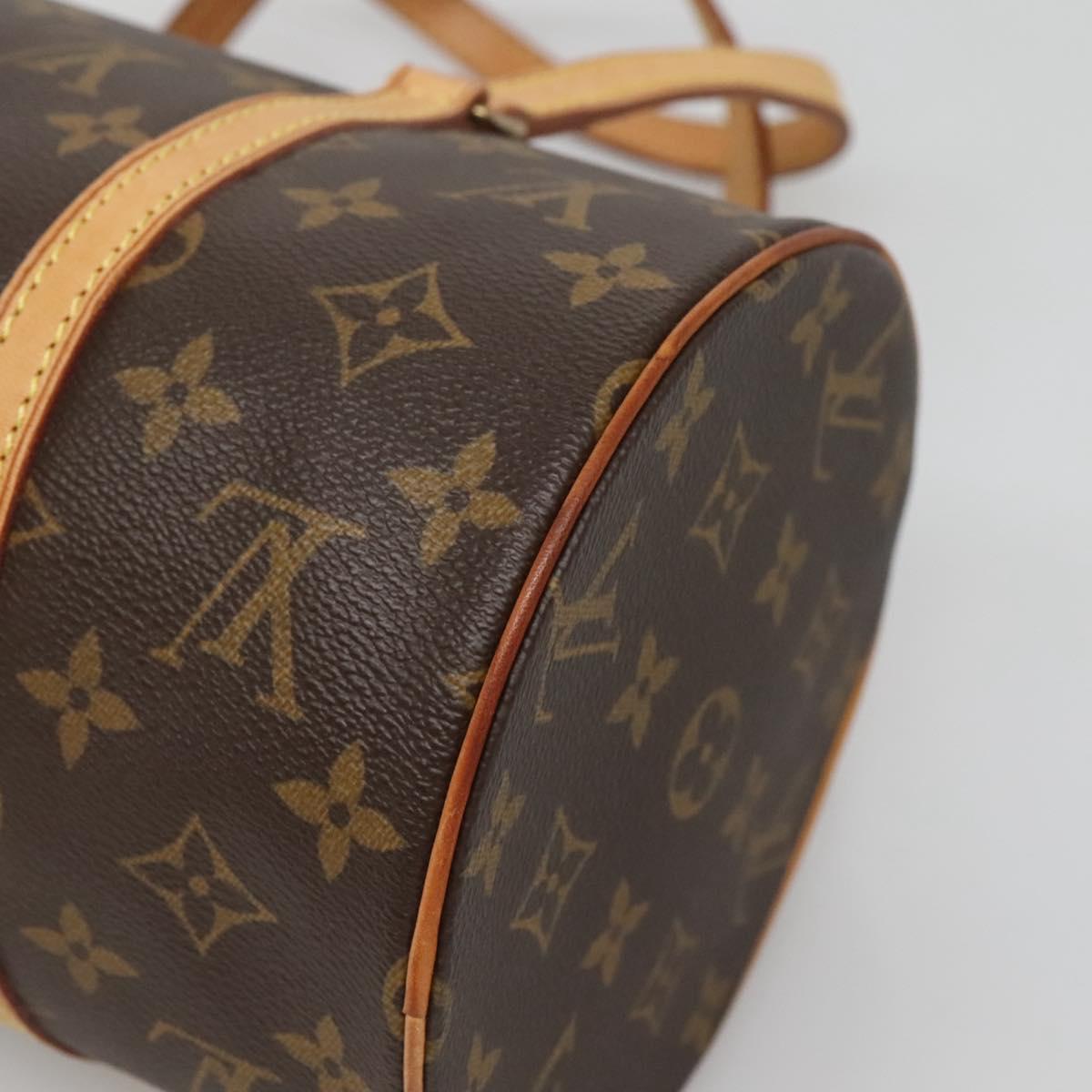 Louis Vuitton Papillon 30, Brown, Canvas, handbag