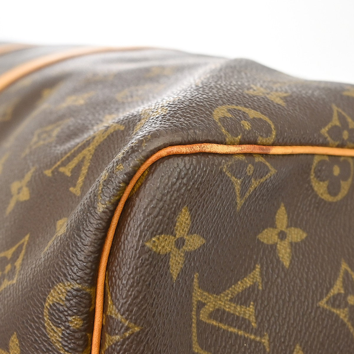 Louis Vuitton Keepall Monogram Canvas, Brown, Canvas, Travel Bag