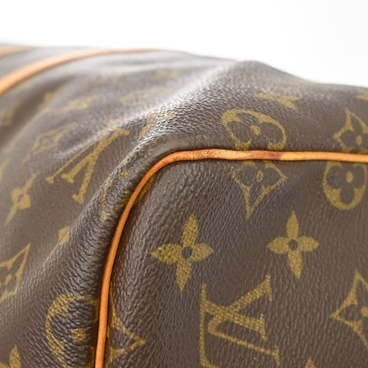 Louis Vuitton Keepall Monogram Canvas, Brown, Canvas, Travel Bag