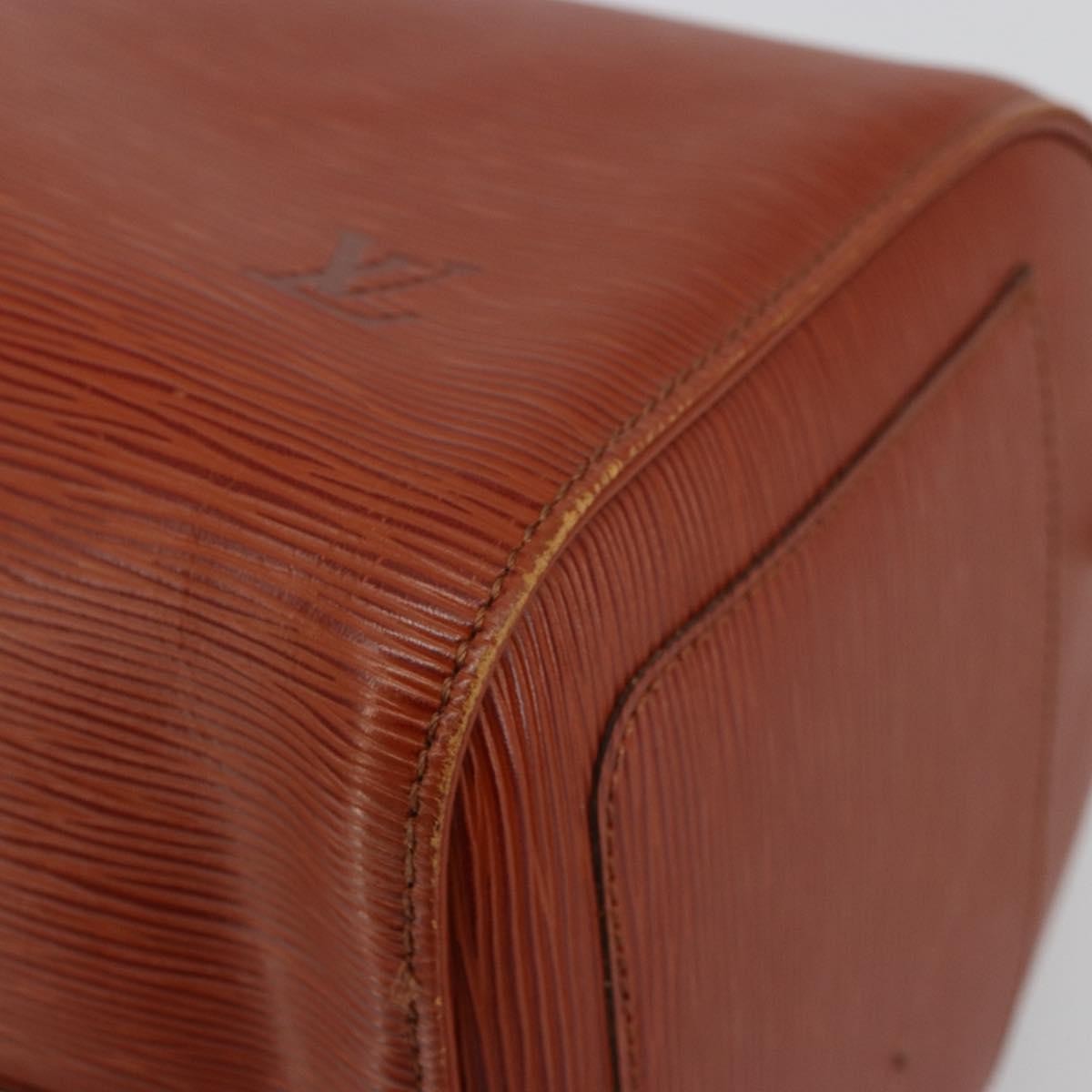 Louis Vuitton Speedy Epi Leather, Brown, Leather, Handbag