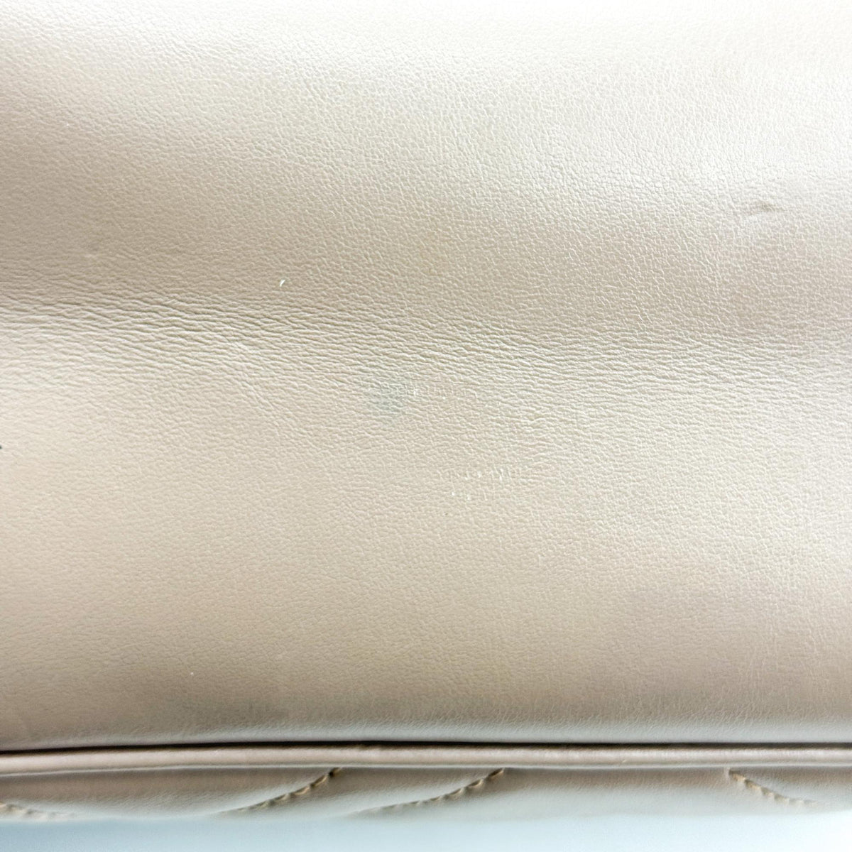 Gucci GG Marmont Top Handle Flap Matelasse Leather, Brown, Leather, Handbag