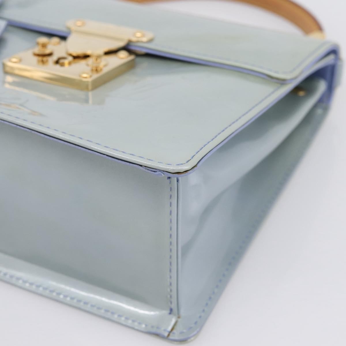 Louis Vuitton Spring Street NM Patent leather, Blue, Patent Leather, Handbag