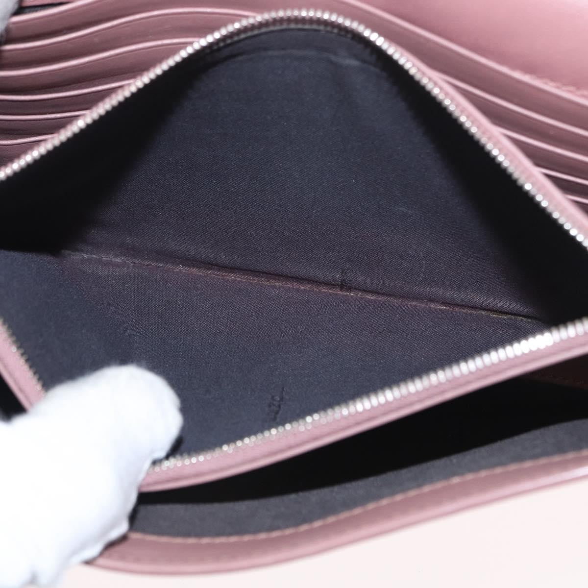 Fendi F is Fendi Wallet on Chain Leather, Pink, Leather, Shoulder Bag