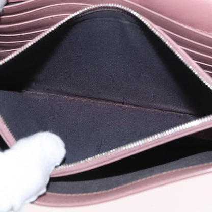 Fendi F is Fendi Wallet on Chain Leather, Pink, Leather, Shoulder Bag