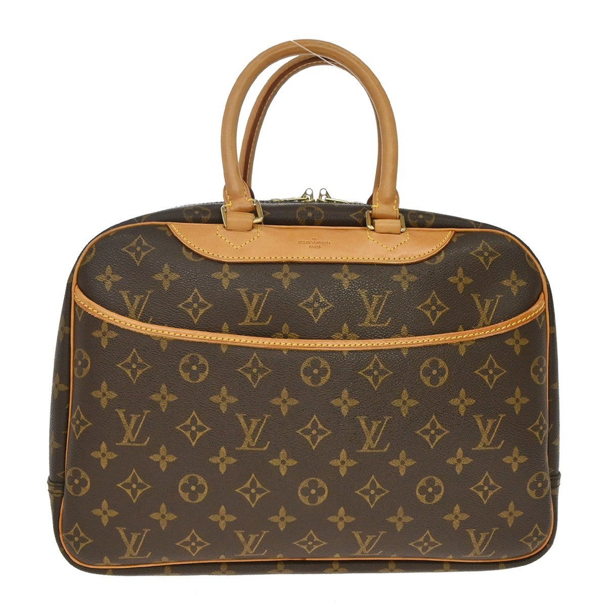 Louis Vuitton Deauville Monogram Canvas, Brown, Canvas, Handbag