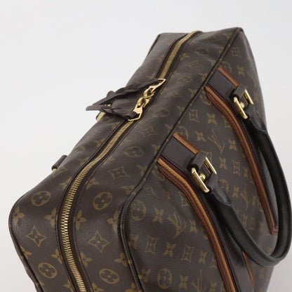 Louis Vuitton Bequia Porte Document Geant Monogram Canvas with Leather, Brown, Canvas, Briefcase