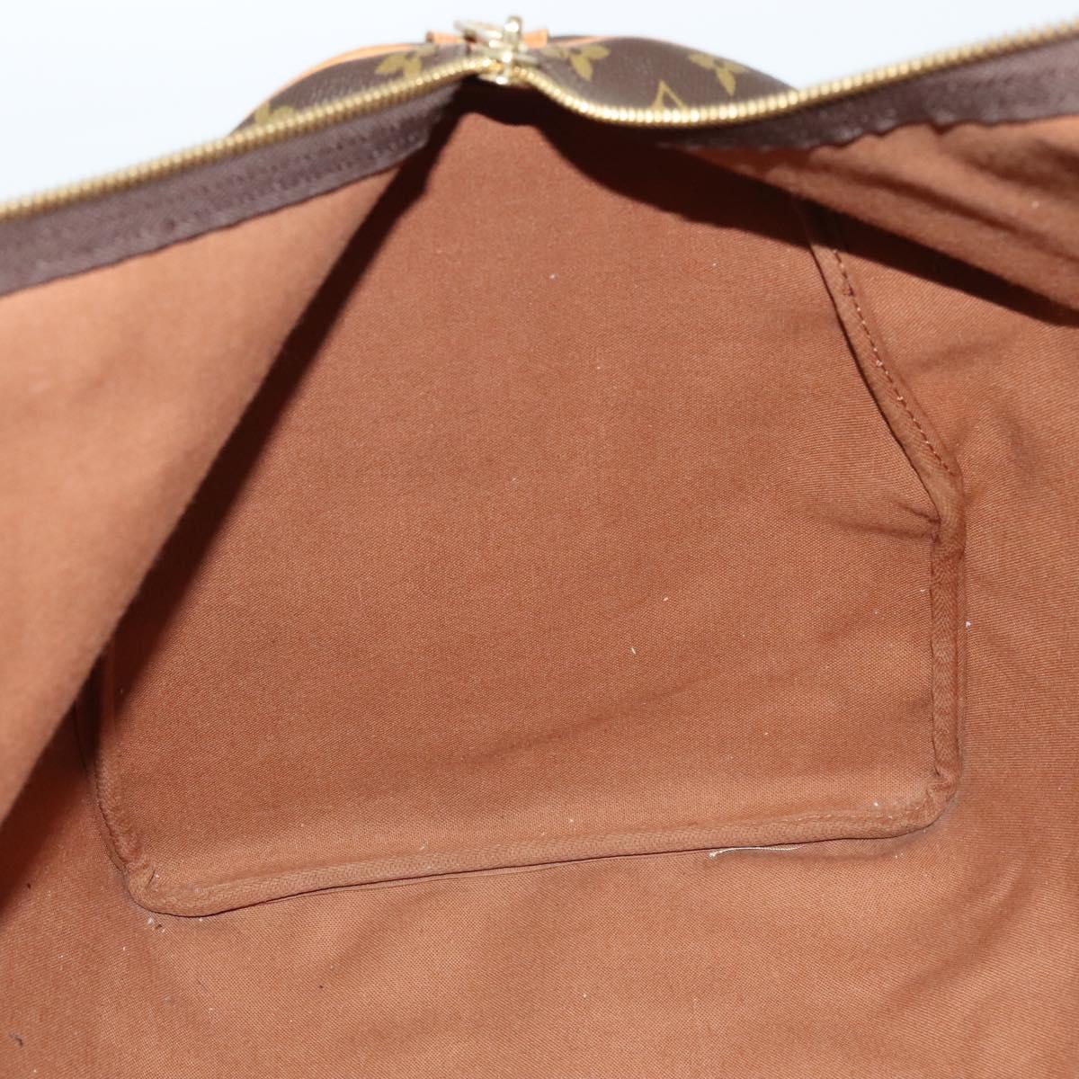 Louis Vuitton Keepall 60, Brown, Canvas, travel