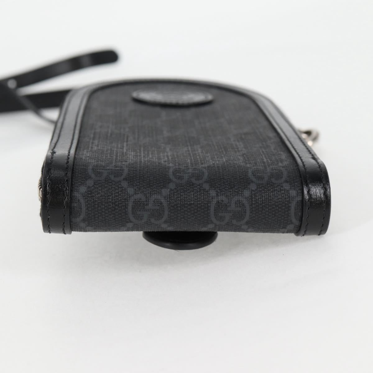 Gucci Off the grid, Black, Canvas, clutch