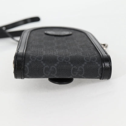 Gucci Off the grid, Black, Canvas, clutch