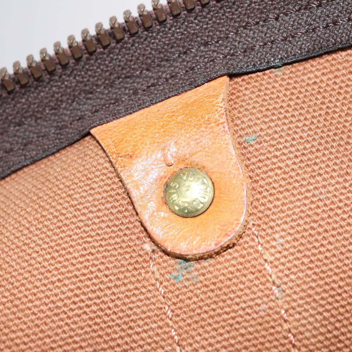 Louis Vuitton Keepall 60, Brown, Canvas, travel