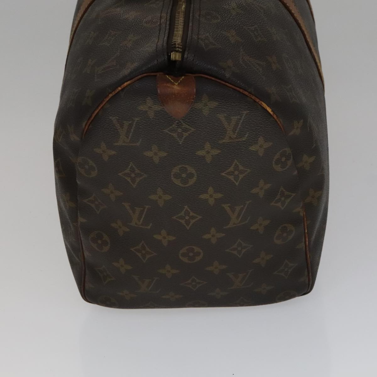 Louis Vuitton Keepall 45, Brown, Canvas, travel