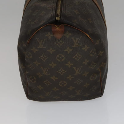 Louis Vuitton Keepall 45, Brown, Canvas, travel