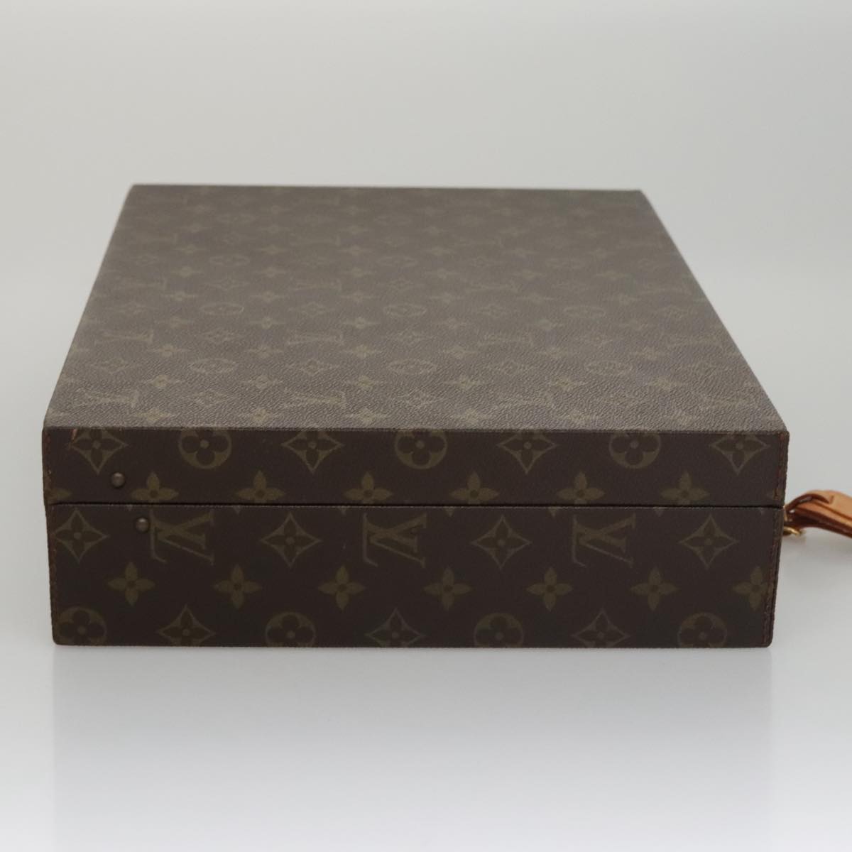 Louis Vuitton President, Brown, Canvas, briefcase