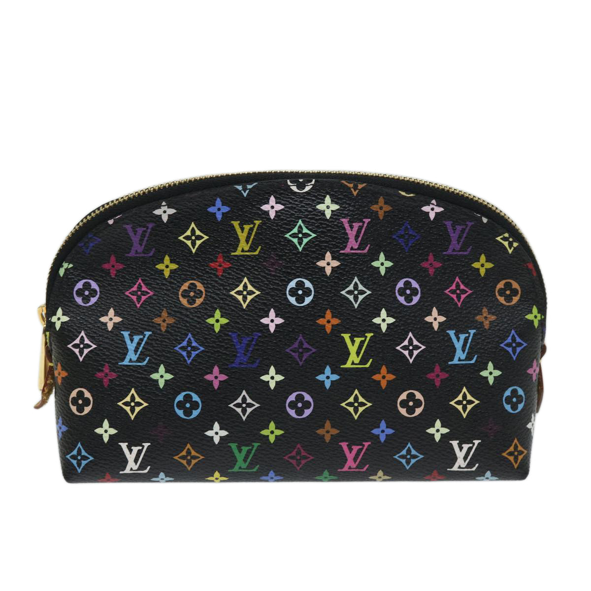 Louis Vuitton Cosmetic pouch, Black, Canvas, clutch