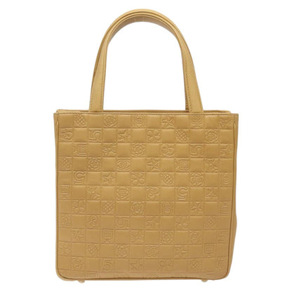 Chanel Chocolate bar, Beige, Leather, handbag