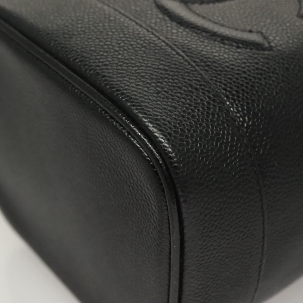 Chanel Vanity, Black, Leather, clutch