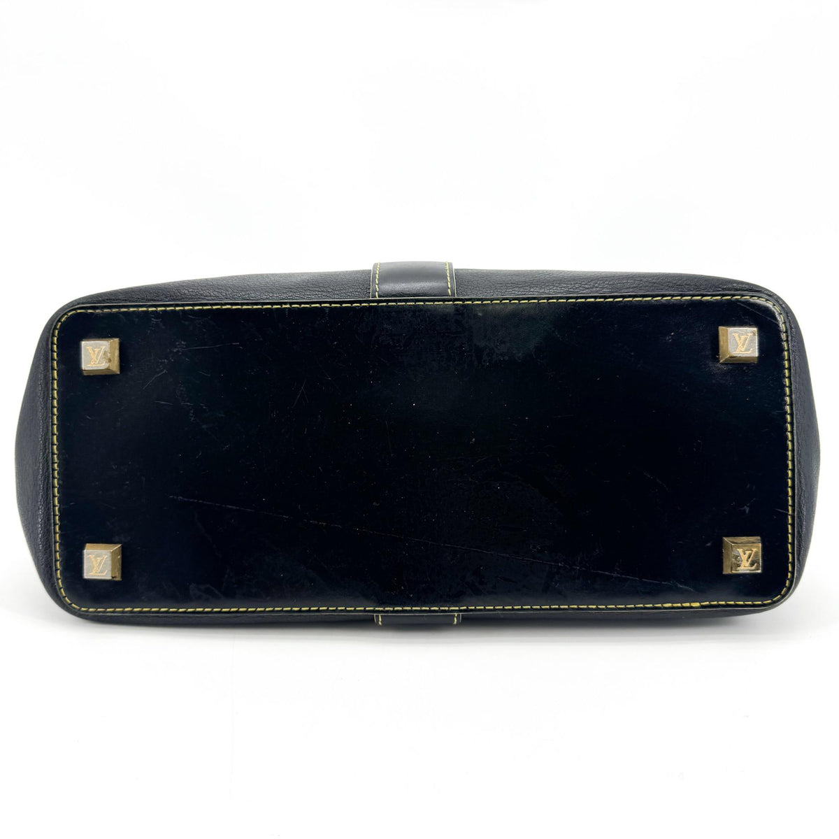 Louis Vuitton Suhali L'Ingenieux Leather, Black, Leather, Handbag