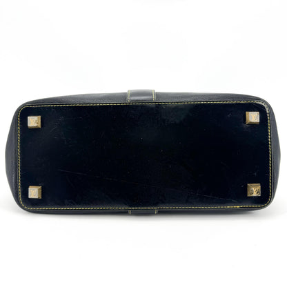 Louis Vuitton Suhali L'Ingenieux Leather, Black, Leather, Handbag