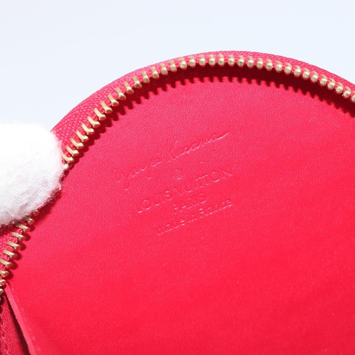 Louis Vuitton Boite Chapeau Coin Purse Patent Leather, Red, Patent Leather, Wallet