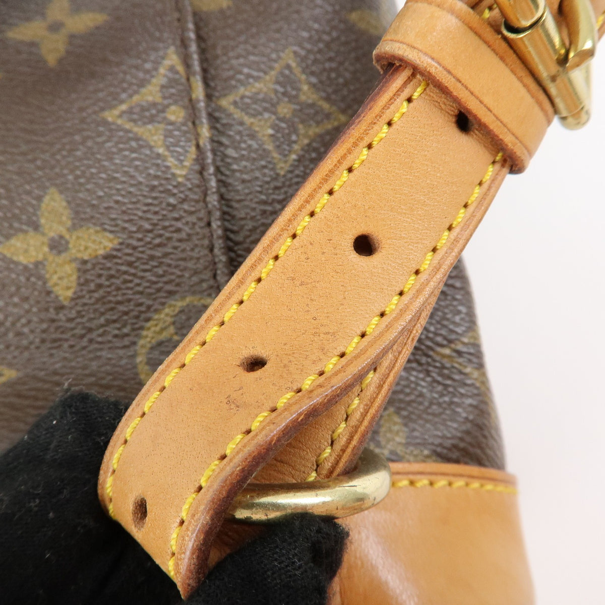 Louis Vuitton Vintage Montsouris Monogram Canvas, Brown, Canvas, Backpack