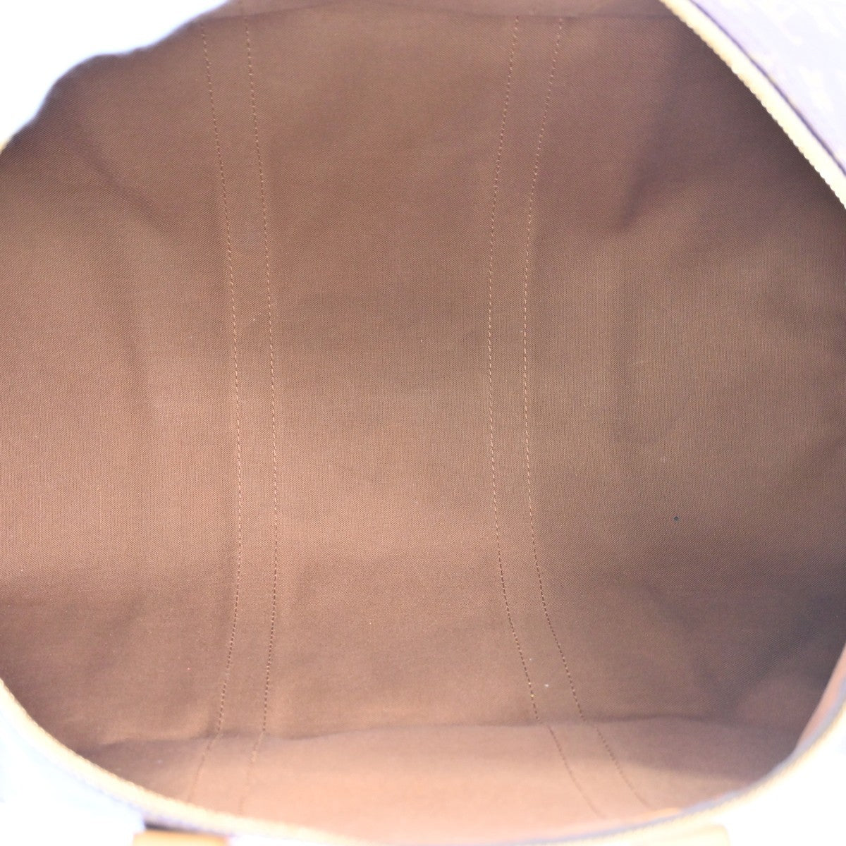 Louis Vuitton Keepall Canvas, Brown, Canvas, Travel Bag