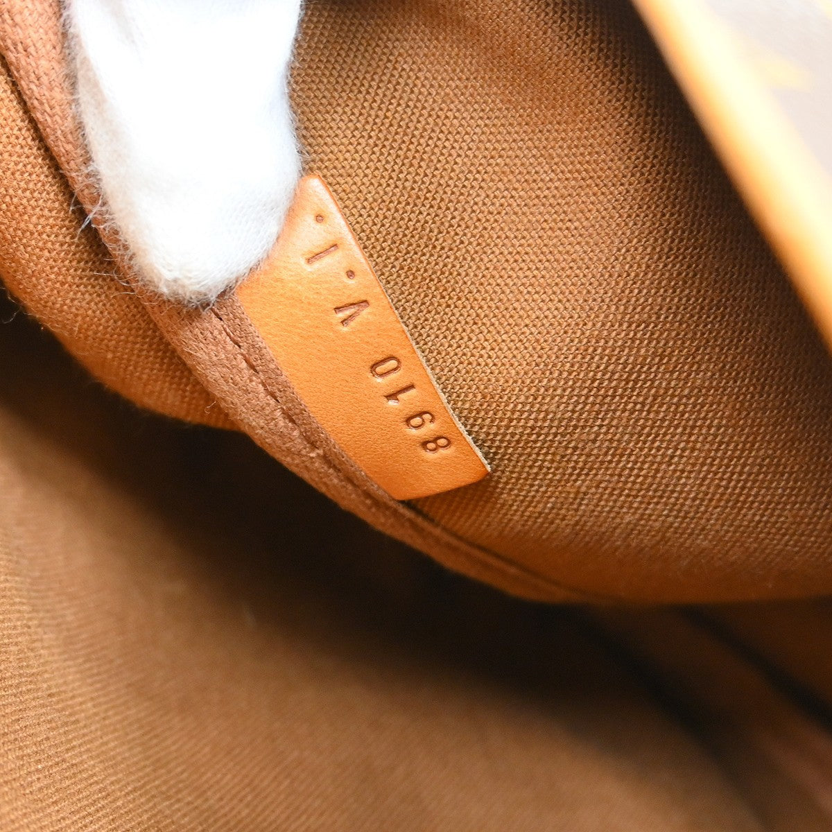 Louis Vuitton Saumur Monogram Canvas, Brown, Canvas, Shoulder Bag