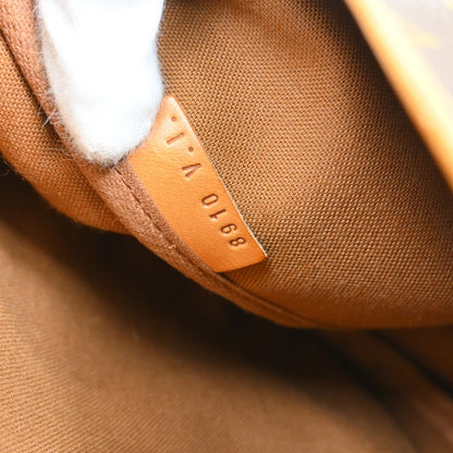 Louis Vuitton Saumur Monogram Canvas, Brown, Canvas, Shoulder Bag