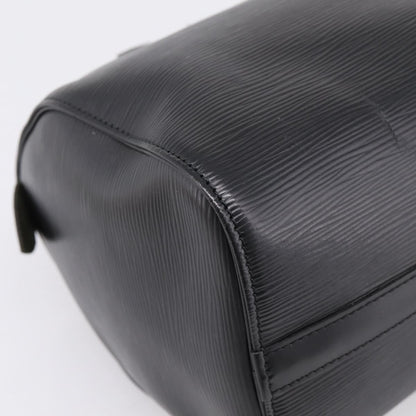 Louis Vuitton Speedy Epi Leather, Black, Leather, Handbag