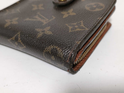 Louis Vuitton Compact Zip Perforated Monogram Canvas, Brown, Canvas, Wallet