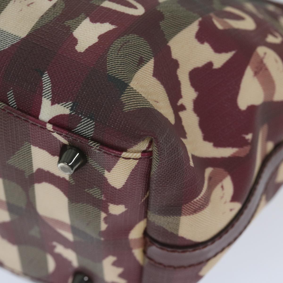 Burberry Open Nova Check Heart Coated Canvas, Multicolour, Canvas, Tote Bag