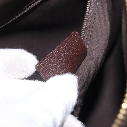 Gucci Abbey Boston Canvas, Beige, Canvas, Shoulder Bag