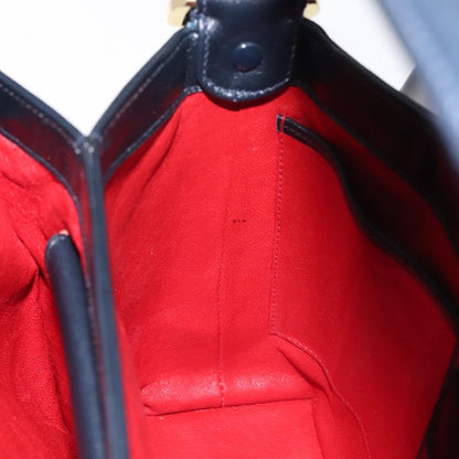 Gucci Vintage Leather, Navy, Leather, Handbag
