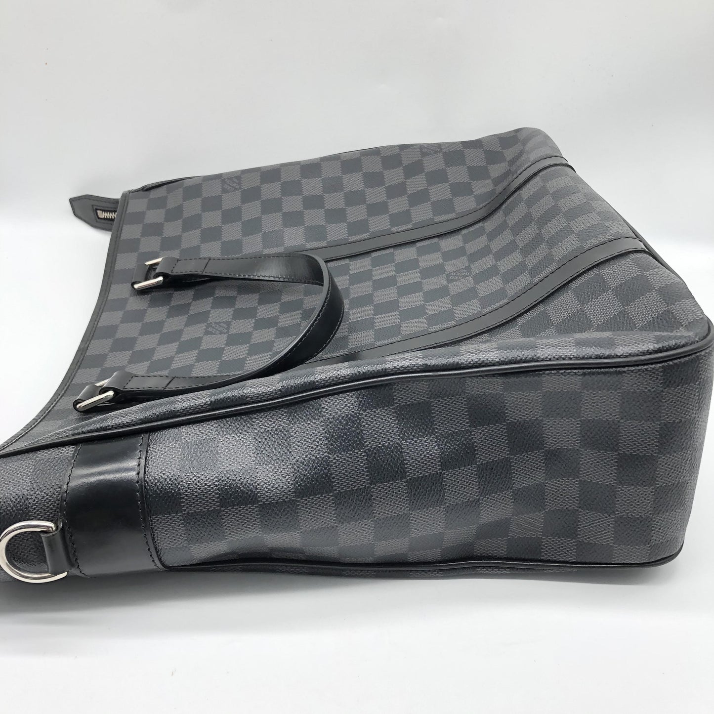 Louis Vuitton Tadao Damier, Gray, Canvas, Tote Bag