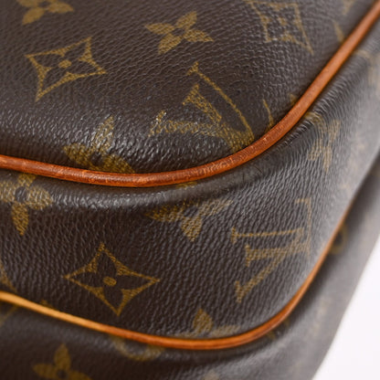 Louis Vuitton Reporter Monogram, Brown, Canvas, Shoulder Bag
