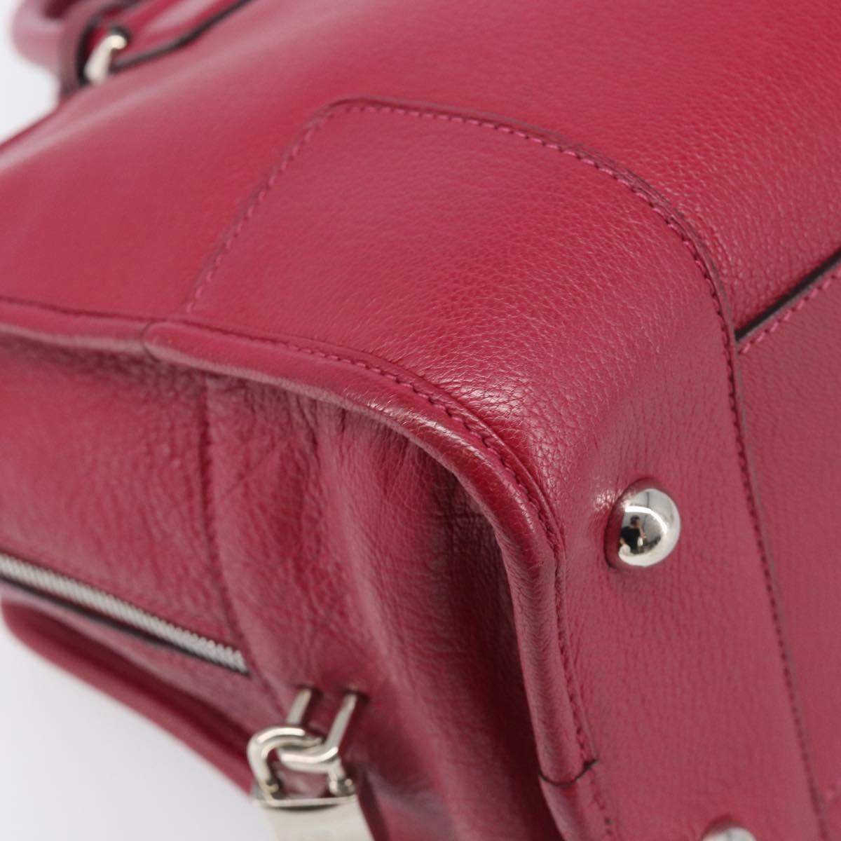 Loewe Amazona Leather, Red, Leather, Handbag
